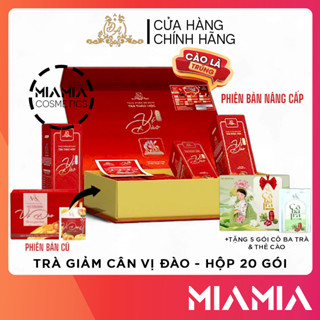 Trà Giảm Cân Vị Đào Đông Anh - Trà thảo dược vị đào Nguyễn Huỳnh Như chính hãng