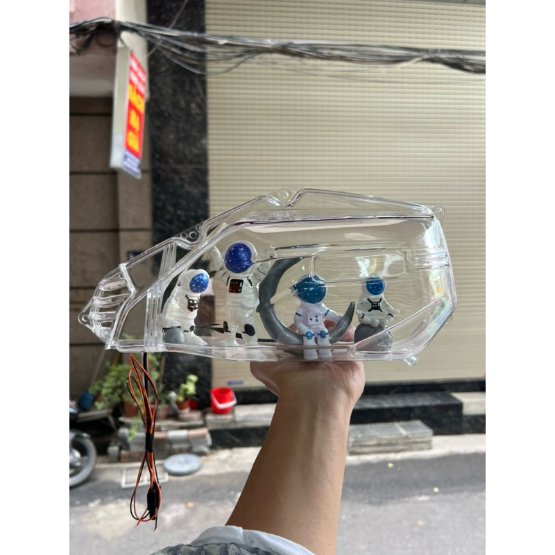 Ốp pô e (lọc gió) cho xe AB (2015-2020) , Vario (125-150), Sh mode (2015-2020)