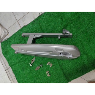 Gấp Future 125 gắn xe Sirius, Wave Alpha 110, Wave S110 kèm hộp xích + pát tăng sên màu bạc - phụ tùng nhông xích