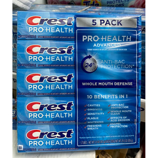 Kem Đánh Răng Crest  ProHealth - 3D Advenced 2026 - Mỹ
