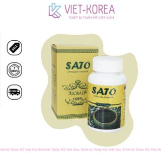  Bột Tảo Xoắn Sato,Tảo Spirulina  Đắp Mặt Cấy Tảo Phi Kim Lăn Kim 