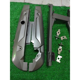 Gấp Future 125 gắn xe Sirius, Wave Alpha 110, Wave S110 kèm hộp xích + pát tăng sên màu xám - phụ tùng nhông xích