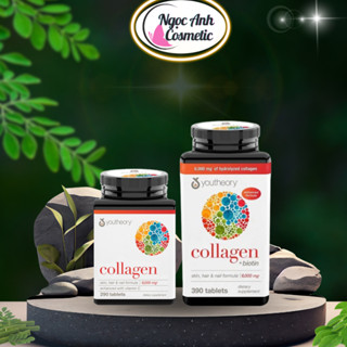 Viên uống Collagen Youtheory Mỹ hộp 390 viên/ 290 viên - Viên uống vitamin C Nhật Bản