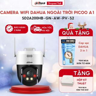 Camera PTZ wifi ngoài trời DAHUA SD2A200HB-GN-AW-PV-S2 độ phân giải 2MP hồng ngoại, đối thoại 2 chiều kèm còi báo động