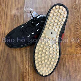 Giày bata Bình Minh đinh đen sọc đỏ