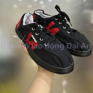 Giày bata Bình Minh đinh đen sọc đỏ