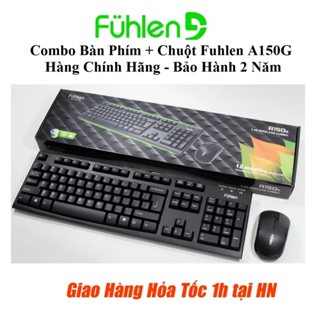 Combo Bàn Phím và Chuột Không Dây Fuhlen A150G - Hàng Chính Hãng BH 2 Năm