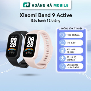 Vòng đeo tay thông minh Xiaomi Band 9 Active - Chính hãng