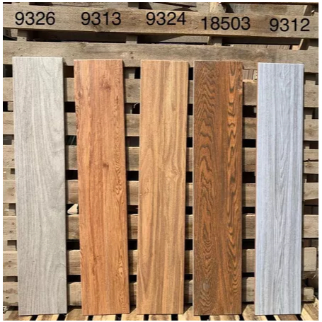 Gạch lát nền giả gỗ 15x80cm Prime, dán sàn nhà giả vân gỗ 150x800mm, gạch thẻ vân gỗ lát nền