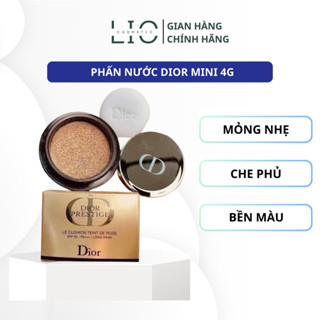 Phấn Nước Cushion Dior Mini 4ml Mỏng Nhẹ, Lâu Trôi, Chỉ Số chống nắng SPF 50/ PA +++, Lio Cosmetic