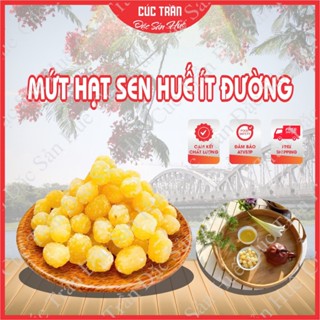 MỨT HẠT SEN HUẾ  ít đường, mứt sen trần thơm ngon, bùi, ngọt thanh, đặc sản Huế - CTB616