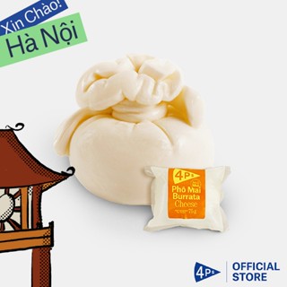 [Giao hoả tốc HCM và Hà Nội] Pizza 4P's Phô mai Burrata tươi - 75g