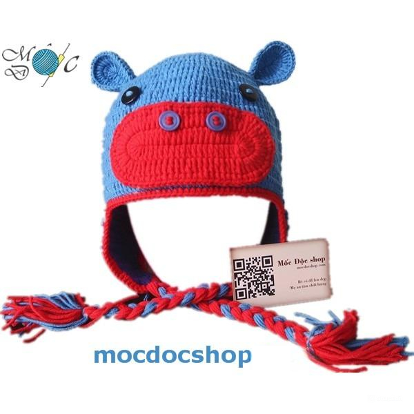 Nón len che tai hà mã cho bé