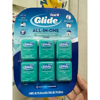 Set 6 Hộp Chỉ Nha Khoa Oral-B Glide Advanced (44mx6) Mỹ