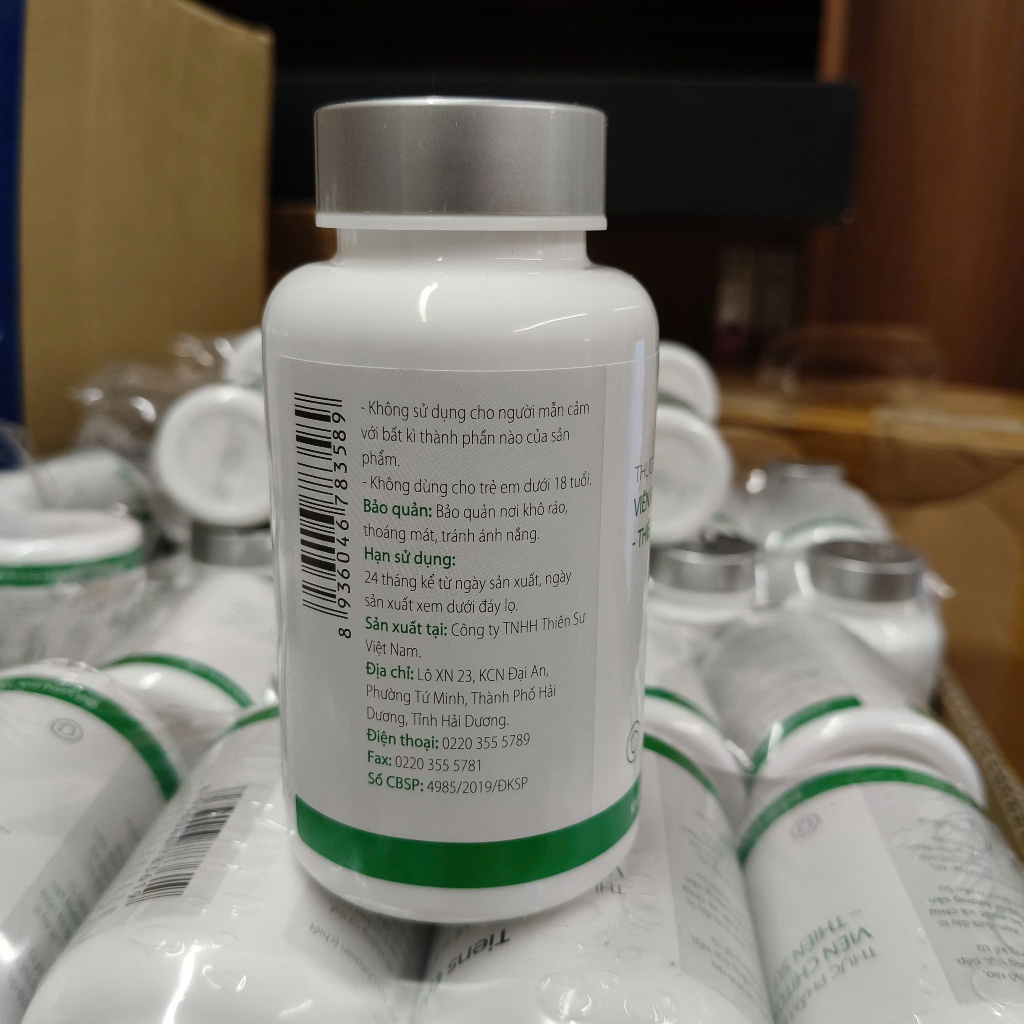 Viên uống Đông Trùng Hạ Thảo Tiens tăng cường chức năng gan, phổi , thận ( 100 viên/lọ)