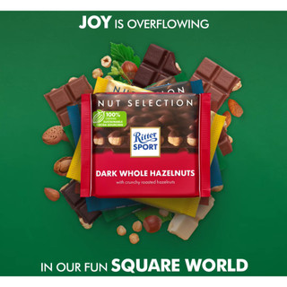 Sô cô la thanh vuông Ritter Sport nhiều vị 100g
