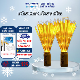  Đèn Led Bông Lúa METRO dài 80cm màu vàng ấm trang trí ban thờ bàn trà decor nhà cửa. Bảo hành 12 tháng 