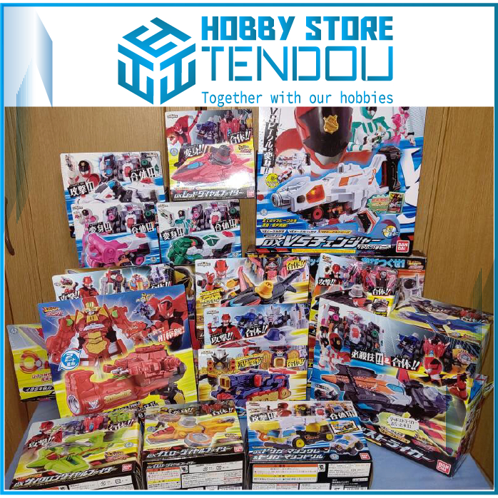 [Full Box] Đồ Chơi DX Gattai Robo Siêu Nhân Cảnh Vệ Patranger Lupinranger