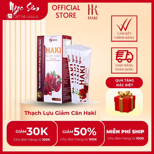 Thạch giảm cân Haki Slim