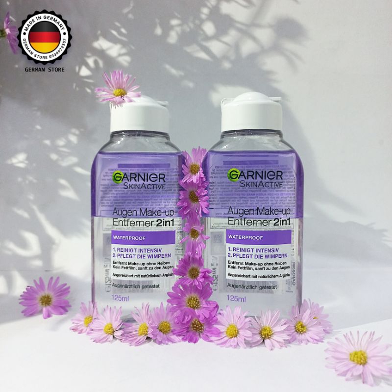 🇩🇪[Hàng Đức] Nước Tẩy Trang Mặt Môi Garnier👁