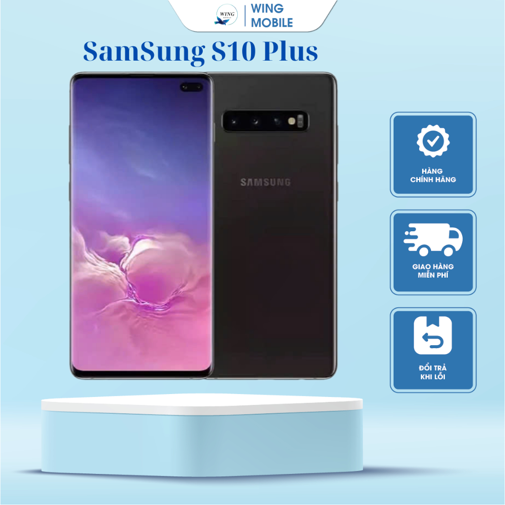 Điện thoại Samsung Galaxy S10 Plus Ram 8GB/ Dung Lượng 128GB- Hàng Nguyên Zin