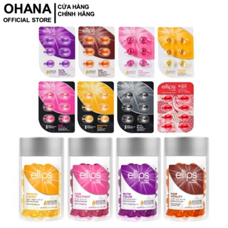 Serum Dưỡng Tóc Ellips Hair Vitamin Giúp Tóc Chắc Khỏe, Óng Mượt, Phục Hồi Hư Tổn (6v/8v/50v)