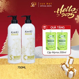 Dầu cặp phục hồi hư tổn và collagen tái tạo KAMILD không chứa silicone giúp mềm mượt tóc,chăm sóc tóc khô xơ 380ml-750ml