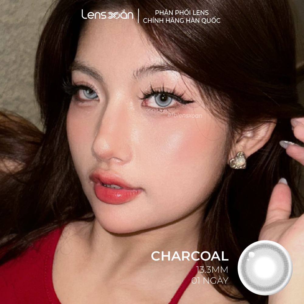 LENS 1 NGÀY tây LENS XOẮN kính áp tròng cận xám tây viền AI tròn mắt cấp ẩm cao MYFIPN BLESH | BigBuy360 - bigbuy360.vn