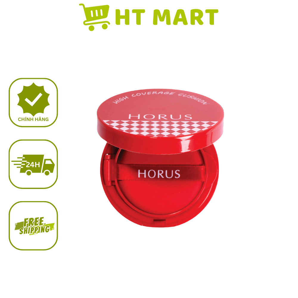 Phấn nước Horus Dream Cover Air Cushion 12.5g - 3 in 1 - che khuyết điểm vượt trội, ẩm mịn,mỏng nhẹ
