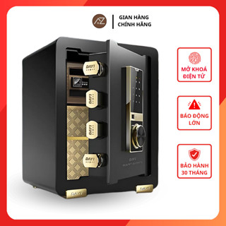 Két Sắt Điện Tử Thông Minh Có Vân Tay Khoá Số Điện Tử, Tủ Két Sắt Gia Đình An Toàn Chống Cháy Cao Cấp