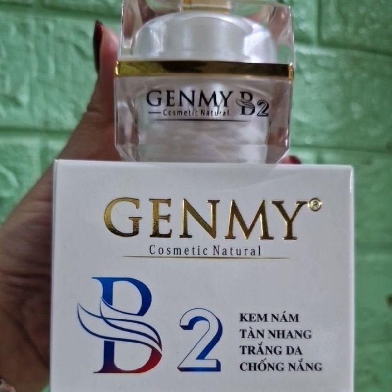 KEM GENMY (B1 DƯỠNG TRẮNG.CHỐNG NẮNG. B2 NÁM TÀN NHANG.TRẮNG DA.CHỐNG NẮNG.  B3 NGỪA MỤN THÂM.TRẮNG 