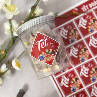 Tem Tết Tem dán Tết Đoàn Viên