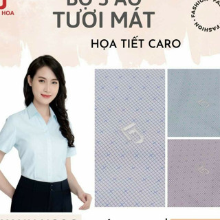   GIAO HỎA TỐC  Thái Hoà Chính Hãng Áo sơ mi hoạ tiết hoa nhí vải mềm 143 