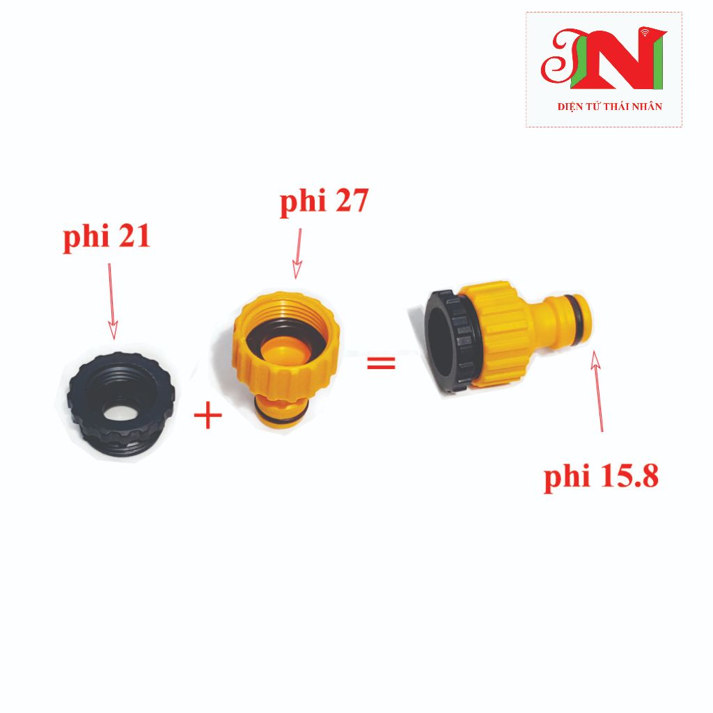 Combo 10 cái Nối ống nước 2 trong 1