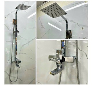 Sen cây, sen tắm đứng nóng lạnh inox SUS 304 cao cấp nhập khẩu chính hãng GROVES 8005 (Bền, đẹp)