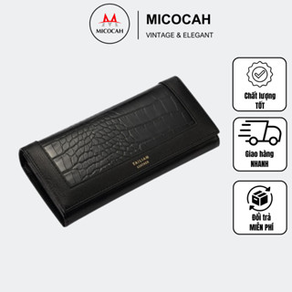 Ví Nữ Dài Cầm Tay TAILIAN Da Vân Cá Sấu Thời Trang Nhiều Ngăn Đựng Tiền Điện Thoại TL26