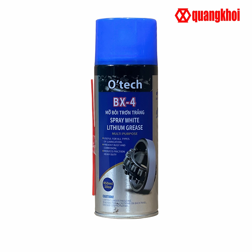 Mỡ bôi trơn trắng O’tech BX-4 Lithium White Grease