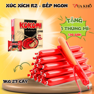 [MUA 1 TẶNG 1] MUA 1 KG XÚC XÍCH ĂN LIỀN (35G/CÂY) TẶNG NGAY 1 THÙNG MÌ 30 GÓI - Thơm ngon, đậm vị