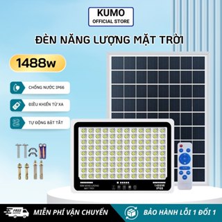 Đèn Năng Lượng Mặt Trời 1488W Kumo Chống Nước IP68 Tiết Kiệm Điện Lắp Sân Vườn