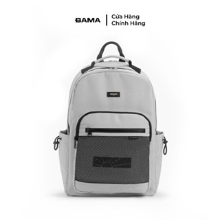 Balo nam nữ đi học đi làm BAMA Mesh Fabric Backpack MF103 chống nước nhiều ngăn đựng laptop 15 6 inch