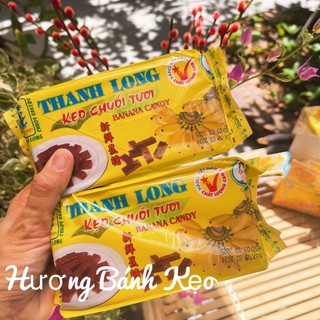Kẹo Chuối Tươi Cốt Dừa Gói Tay Thanh Long - Hộp 480g