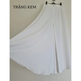 Quần Lụa Ống Váy , Quần Dài Ống Rộng Mặc Kèm Với Áo Dài