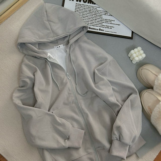 ÁO KHOÁC NỈ THU ĐÔNG , HOODIE ZIP, ÁO KHOÁC NAM NỮ ĐẸP, CHẤT NỈ HÀN DÀY DẶN GIỮ ẤM ( Dưới 60kg)