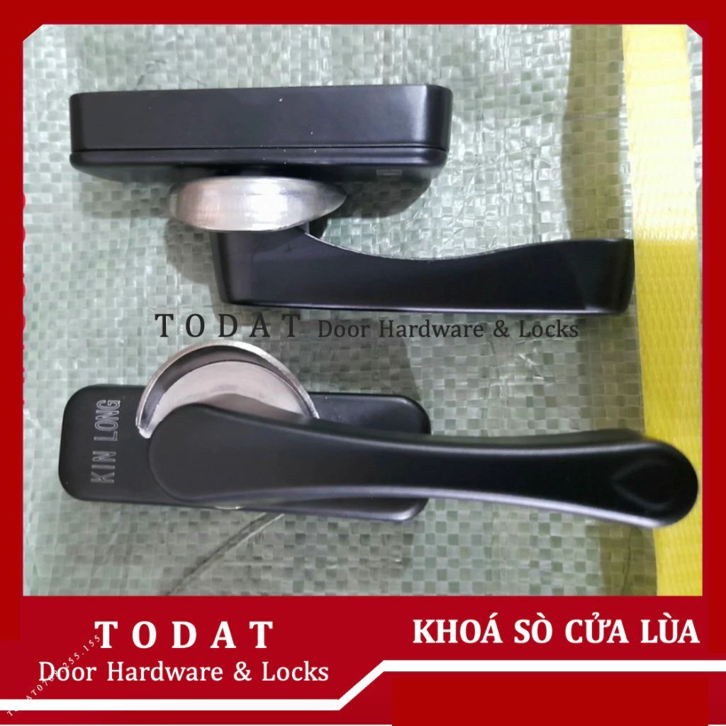 Chốt khoá bán nguyệt KINLONG cửa sổ lùa nhôm XingFa (Khoá sò KinLong)