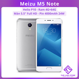 Điện thoại Meizu M5 Note màn 5.5 Full HD - Helio P10 ram 4G 64G