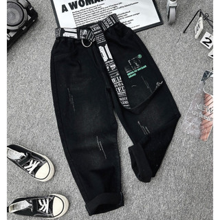 QUẦN JEANS dài đại cồ BÉ TRAI CAO CẤP (40-50kg) - Mẫu 5