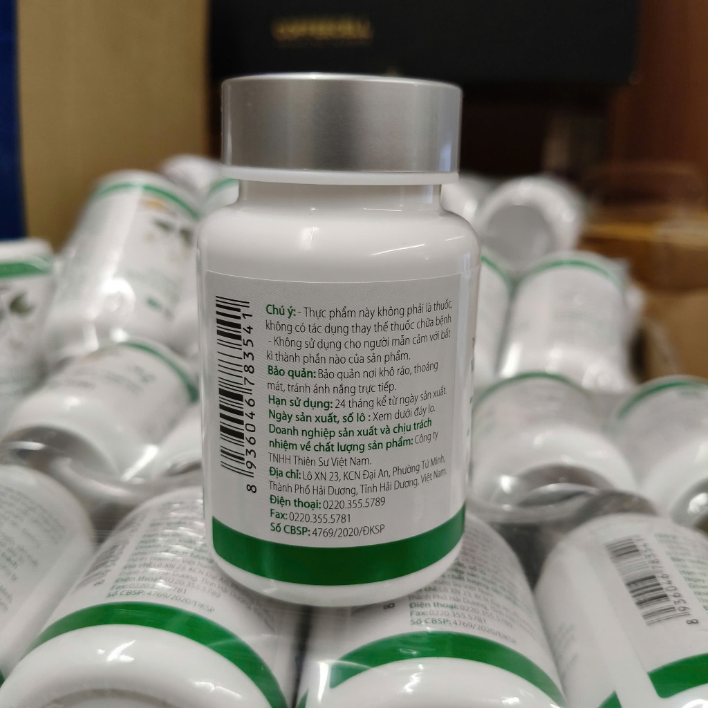 Viên Uống bổ sung Kẽm Thiên Sư (60 viên/lọ)