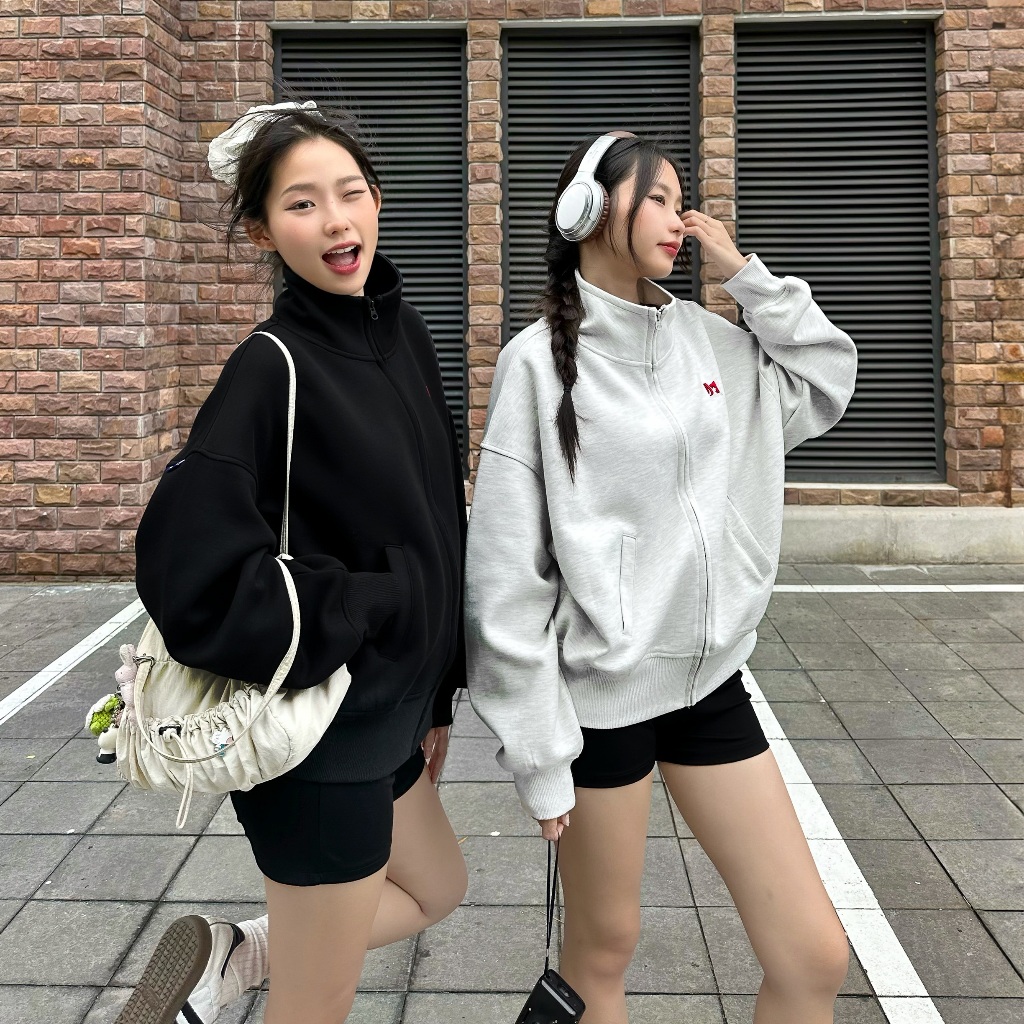 Áo Khoác Nỉ NOCTURNAL Cropped Jacket Vải Hindless Fabric 2.0 Unisex Local Brand | BigBuy360 - bigbuy360.vn