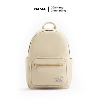 Balo nam nữ đi học đi làm BAMA New Basic Backpack NB104 chống nước nhiều ngăn, cặp sách đi học đựng laptop 14 inch