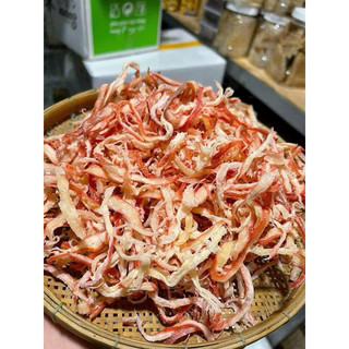Mực xé sợi hấp nước dừa 500gr
